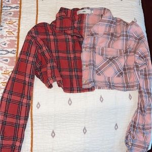 Crop flannel